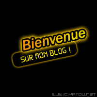 bienvenu sur mon blog